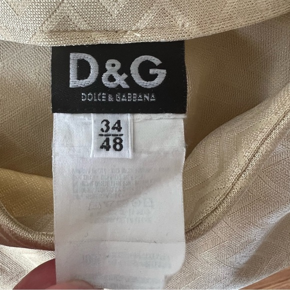 Dolce & Gabbana D&G Patterned Flare Pull On Pants - Picture 6 of 7